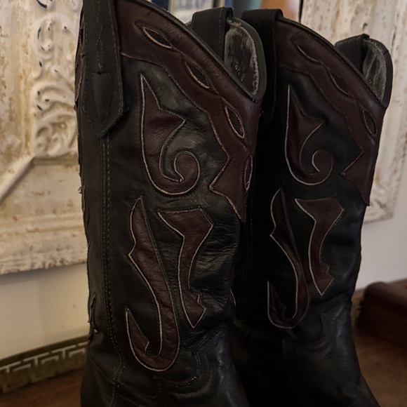 SEYCHELLES cowgirl boots. Made in Mexico real Vero Cucio Leather - Picture 3 of 9